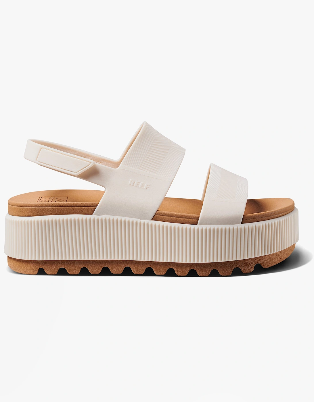 Reef Women's White Water Vista Higher Platform Sandals Cloud - Size: 5