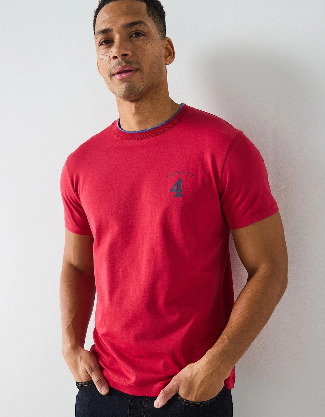 Heritage Number T-Shirt - Dark Red, 2 of 1