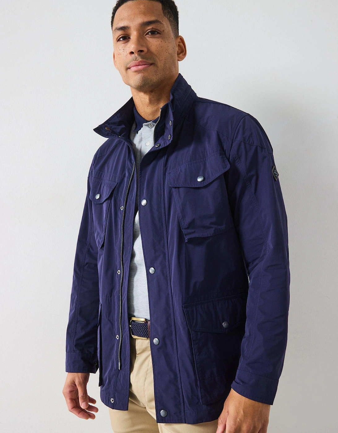 Velospeed Mid Length Jacket - Navy, 7 of 6