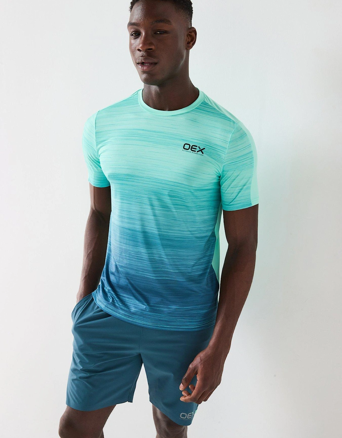 Mens Heuco Tee Shirt - Mint, 7 of 6