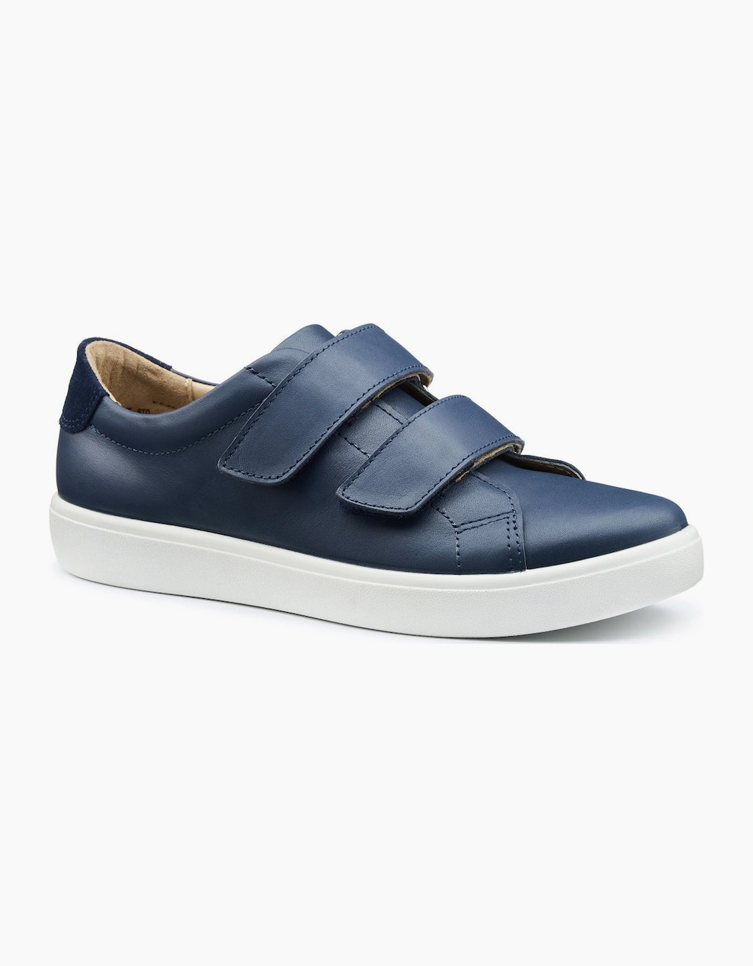 Hotter Women's Navy Wave Wide Trainers - Size: 6.5