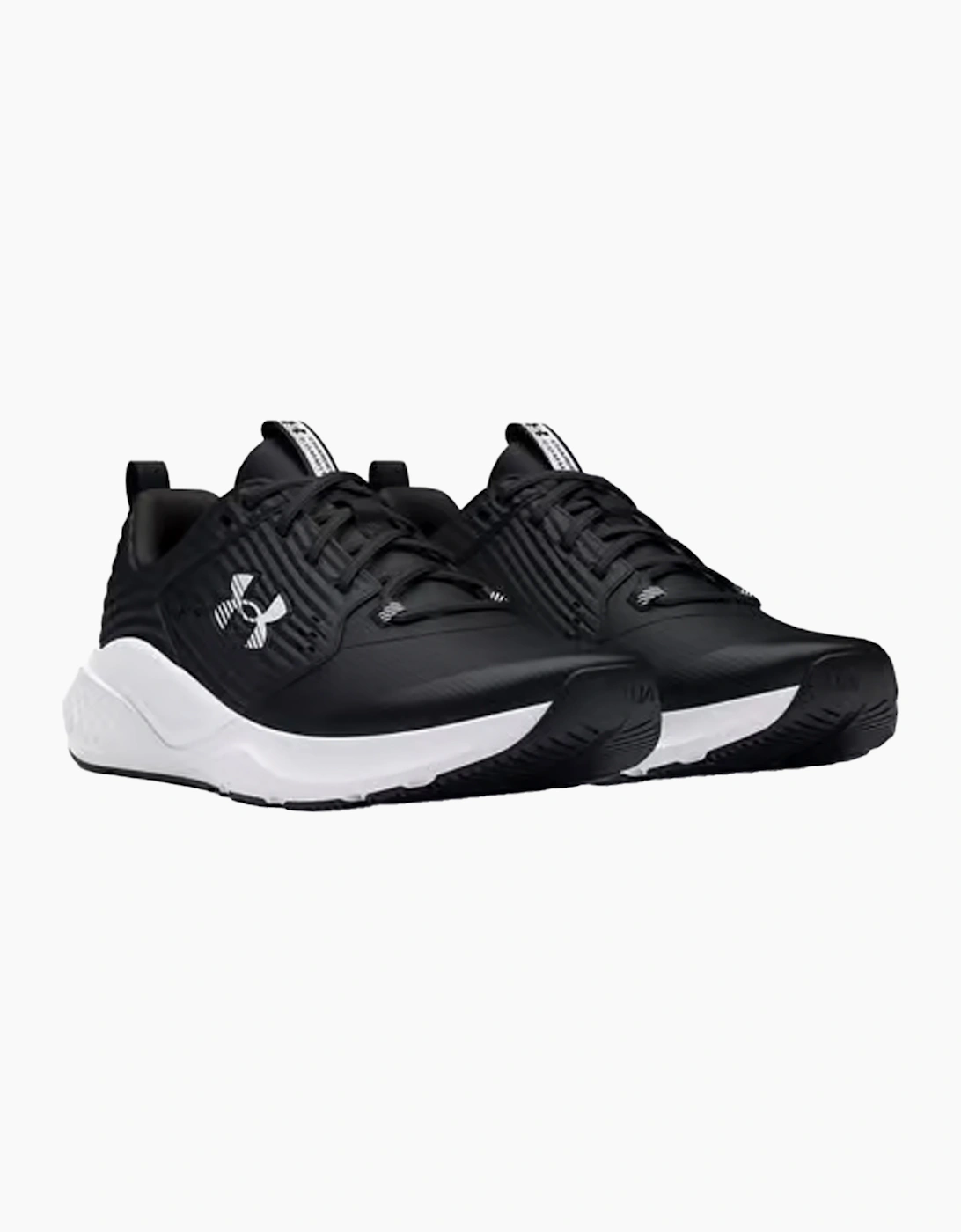 Under Armour Unisex Black/Multi Adult Charged Commit Tr4 Trainers - Size: 10/10