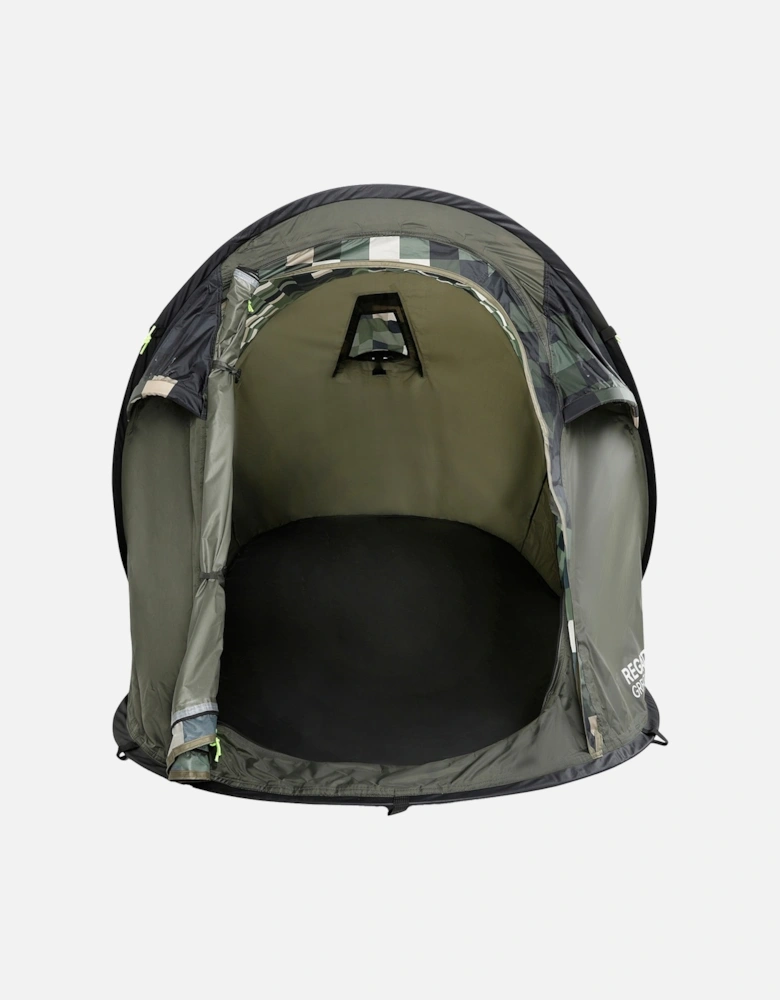 Malawi Pixelated 2 Person Pop-Up Tent