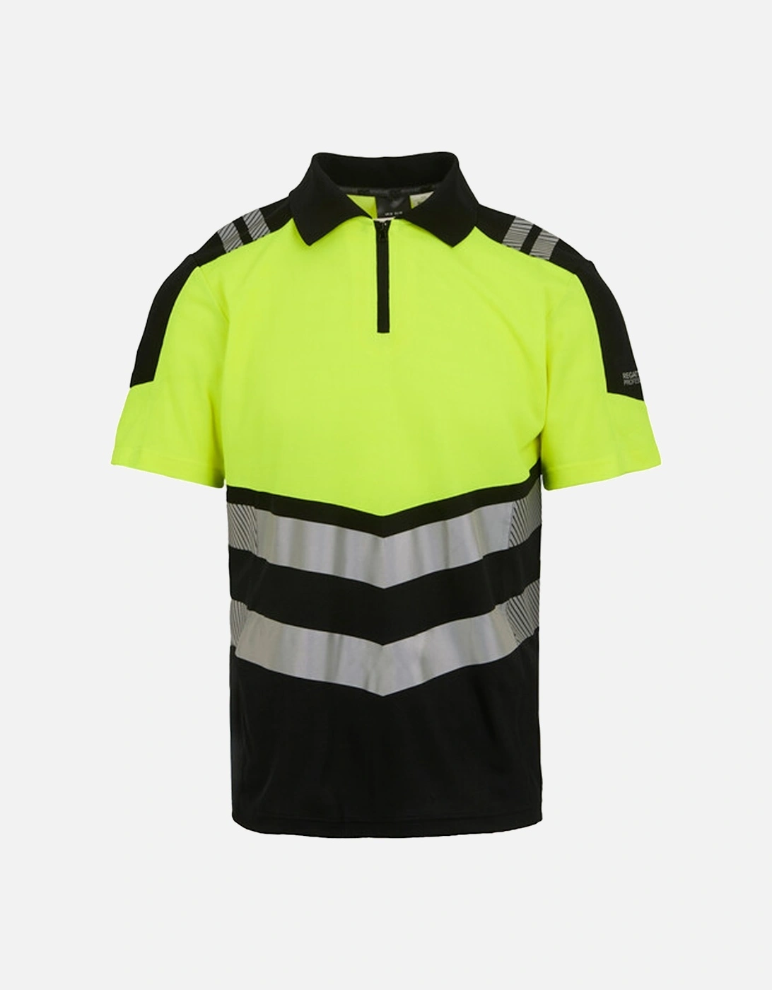 Regatta Men's Multi/Black Professional Hi-Vis Polo Shirt - Size: 44
