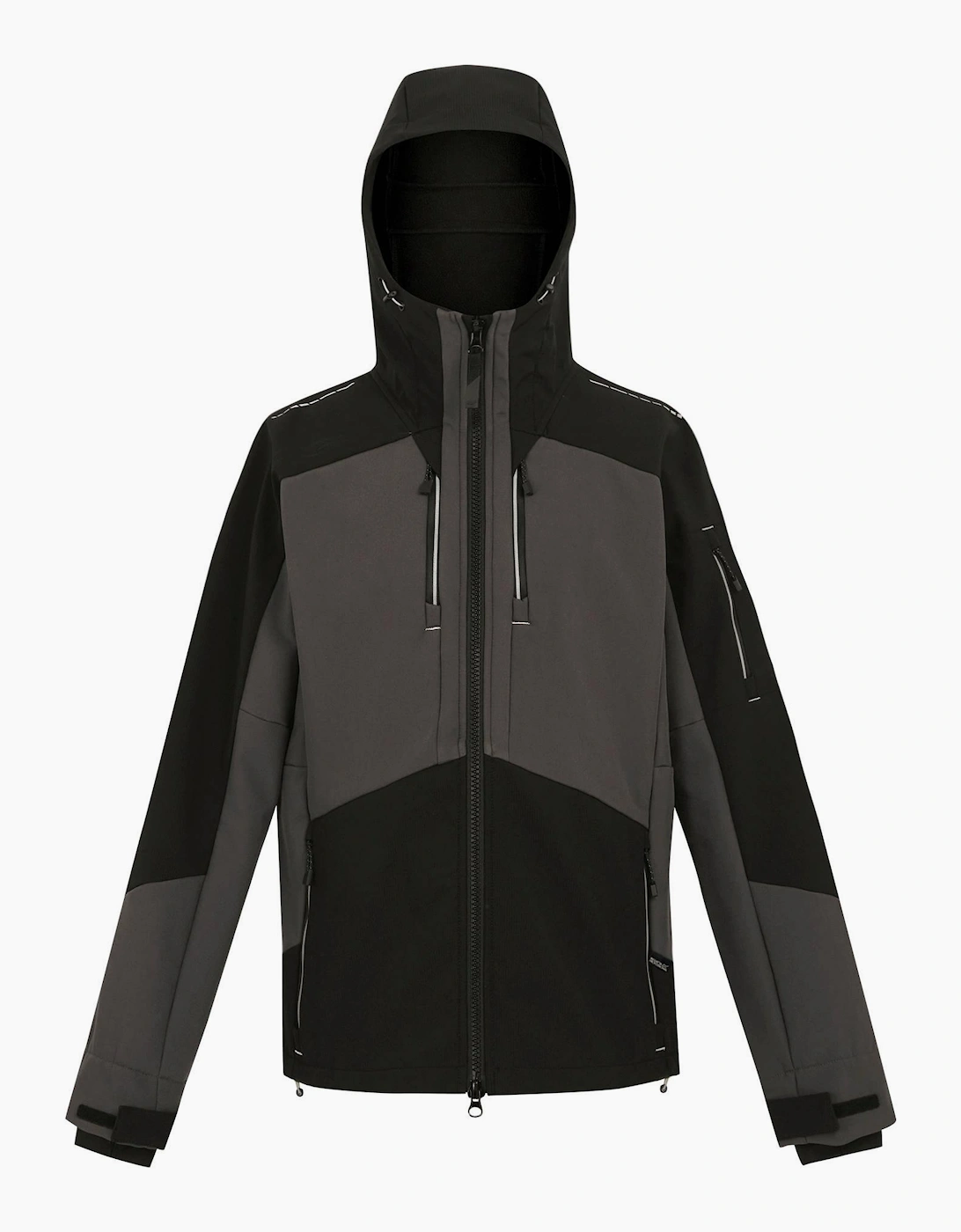 Regatta Men's Black Professional Stretch 3 Layer Soft Shell Jacket  48/Regular 4XL