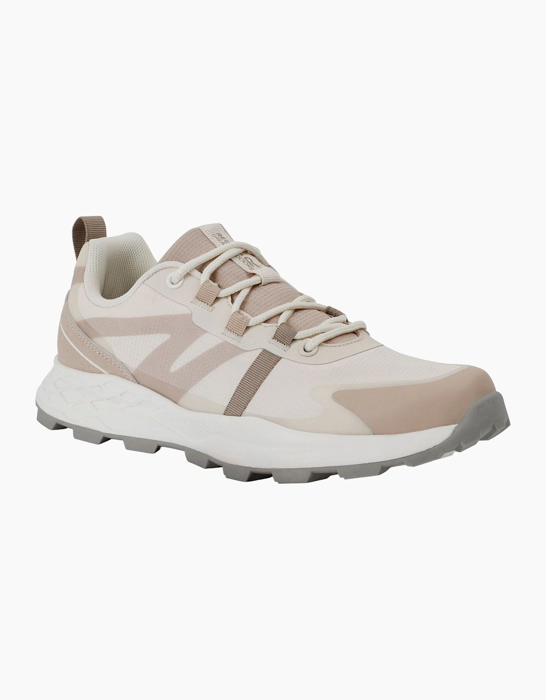 Regatta Women's Cream/White / Leighton Synthetic Leather Trainers - Size 5