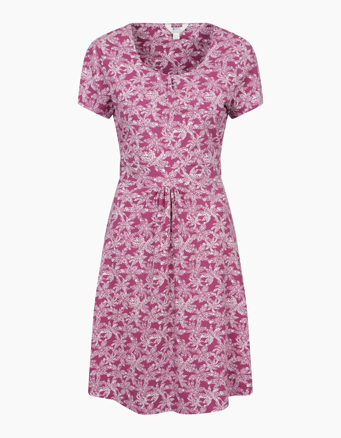 Mountain Warehouse Women's Pink / Orchid Patterned Uv Protection Dress - Size: 12