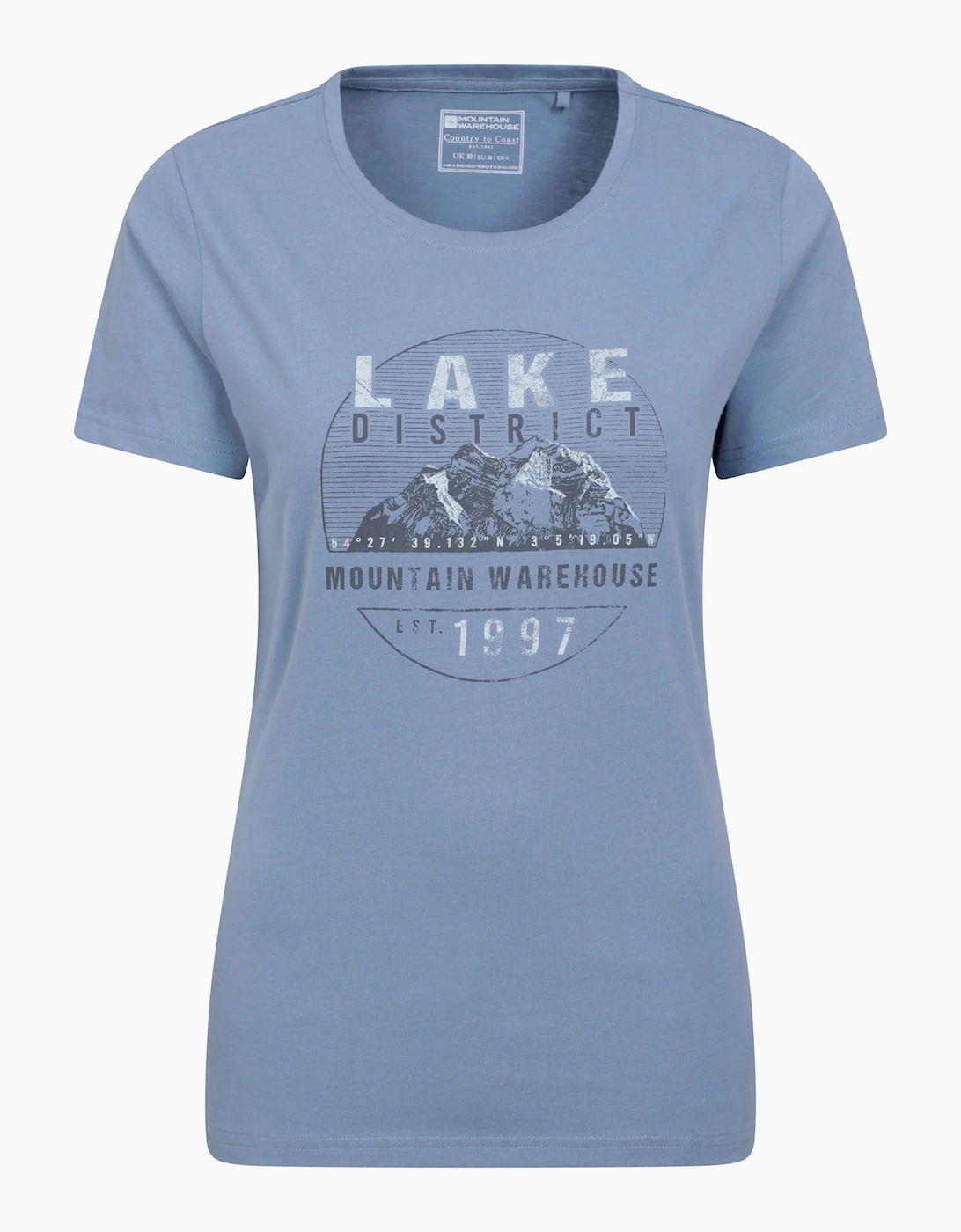 Mountain Warehouse Women's Mountain Warehouse Womens/Ladies Lake District Printed T-Shirt - Navy