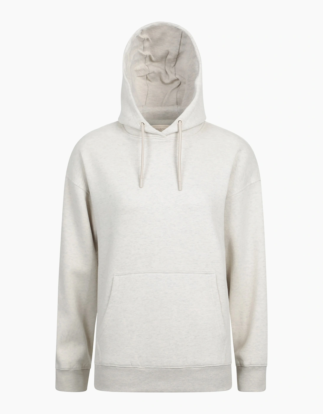 Mountain Warehouse Women's Cream / Window Relaxed Fit Hoodie - Size 16