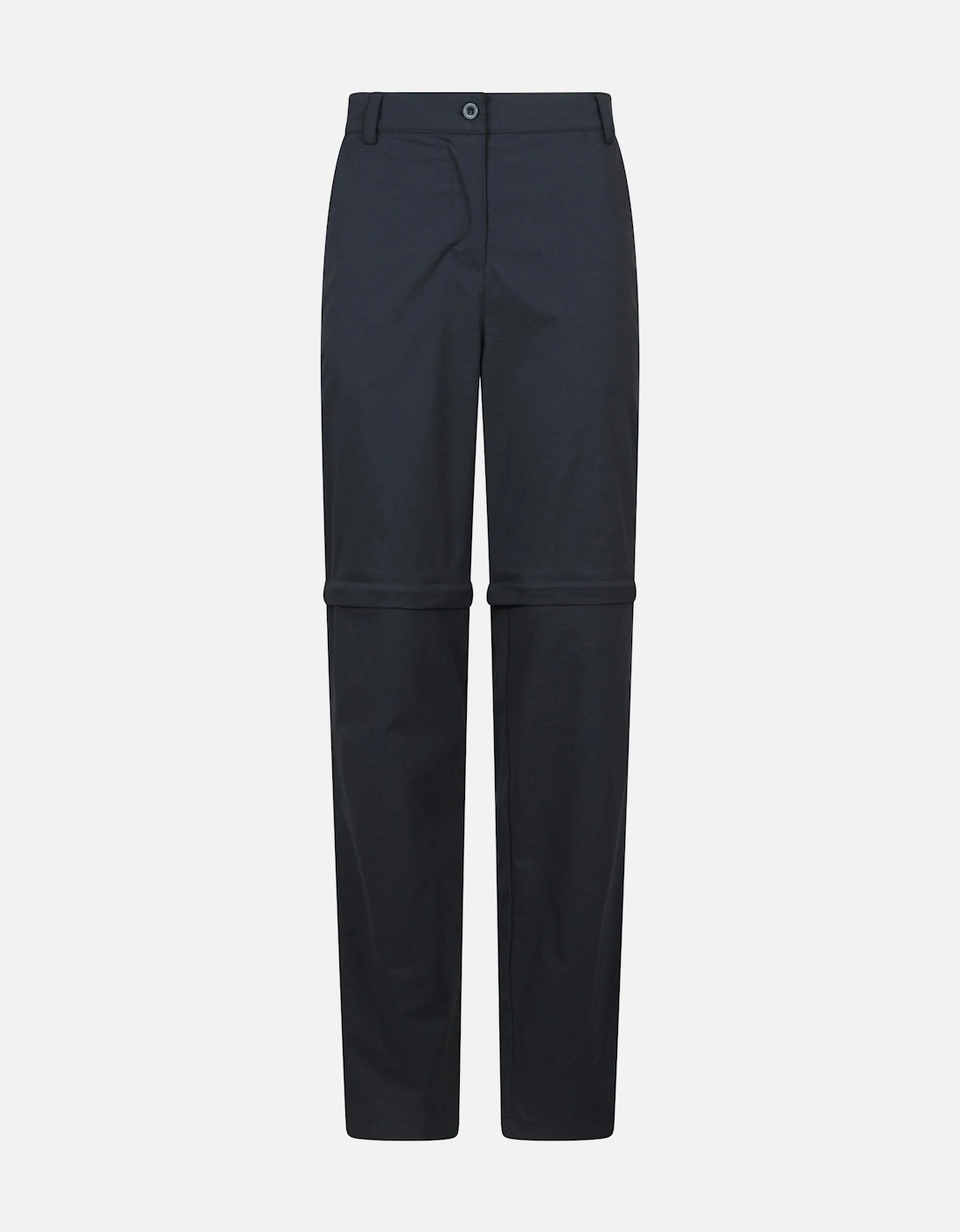 Mountain Warehouse Women's Black / Delta Stretch Zip-Off Trousers - Size: 12