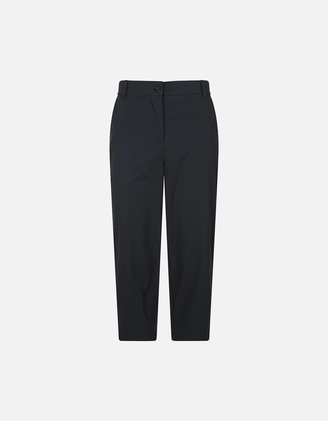 Mountain Warehouse Women's Black / Delta Stretch Capri Trousers  12 Size 12 Uk