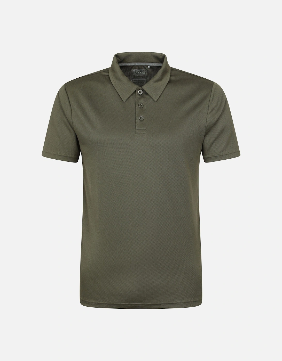Mountain Warehouse Men's Green Endurance Isocool Polo Shirt  46 3XL