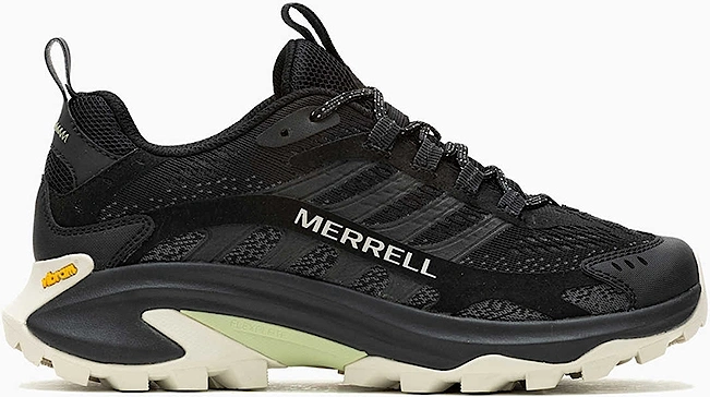 Women's Merrell Women's Moab Speed 2 Hiking Shoes - Black - Size: UK 5