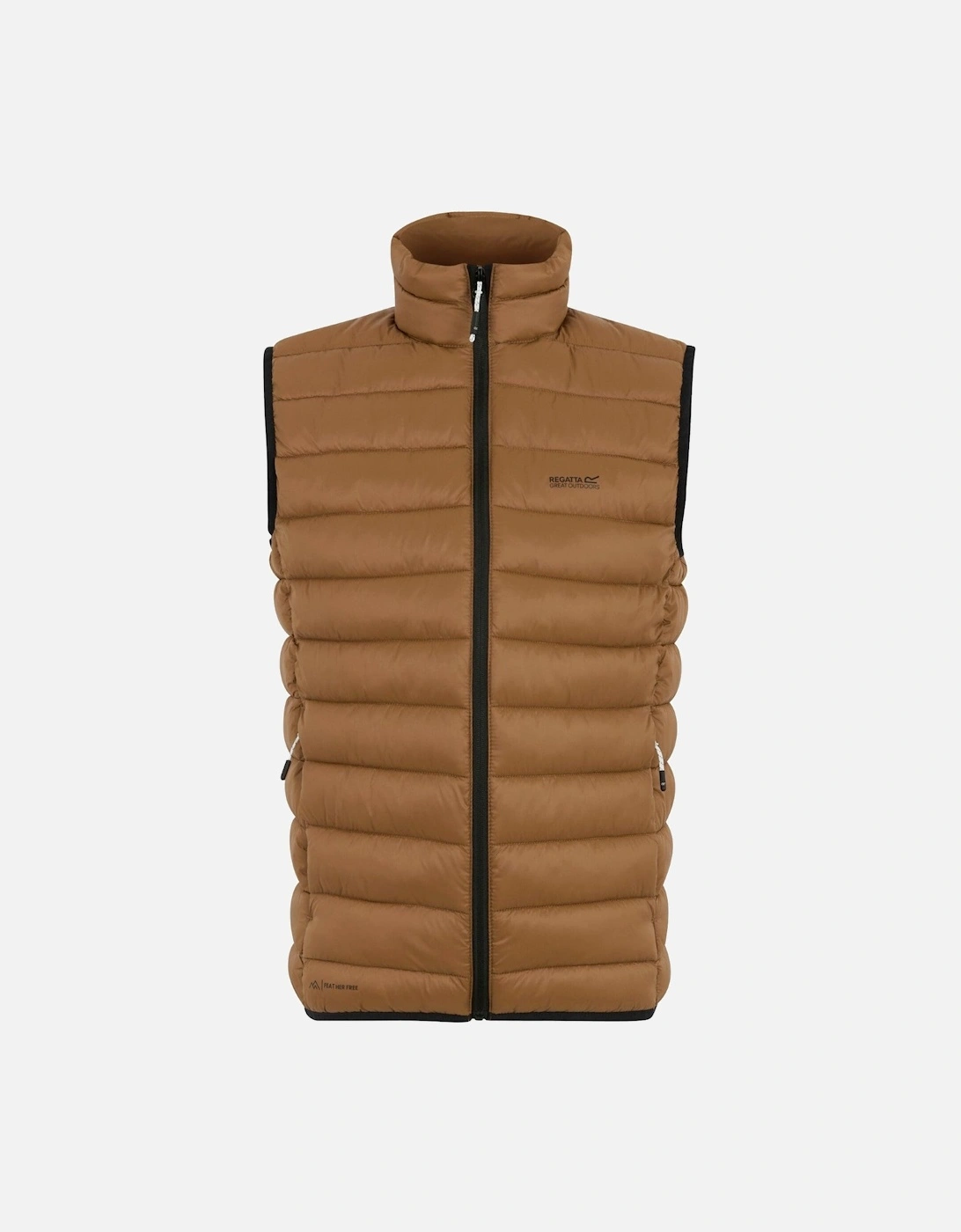 Mens Marizion Baffled Water Repellent Gilet, 2 of 1