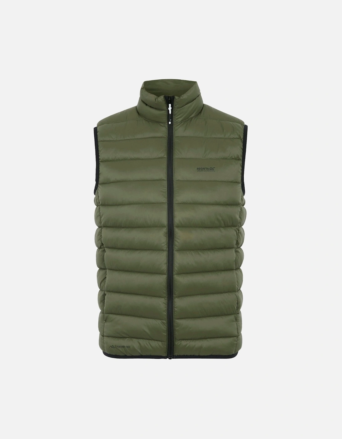 Mens Marizion Baffled Water Repellent Gilet, 2 of 1