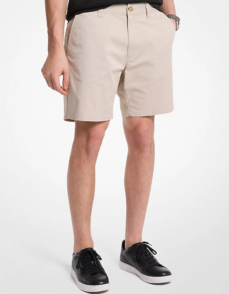 Stretch Cotton Shorts