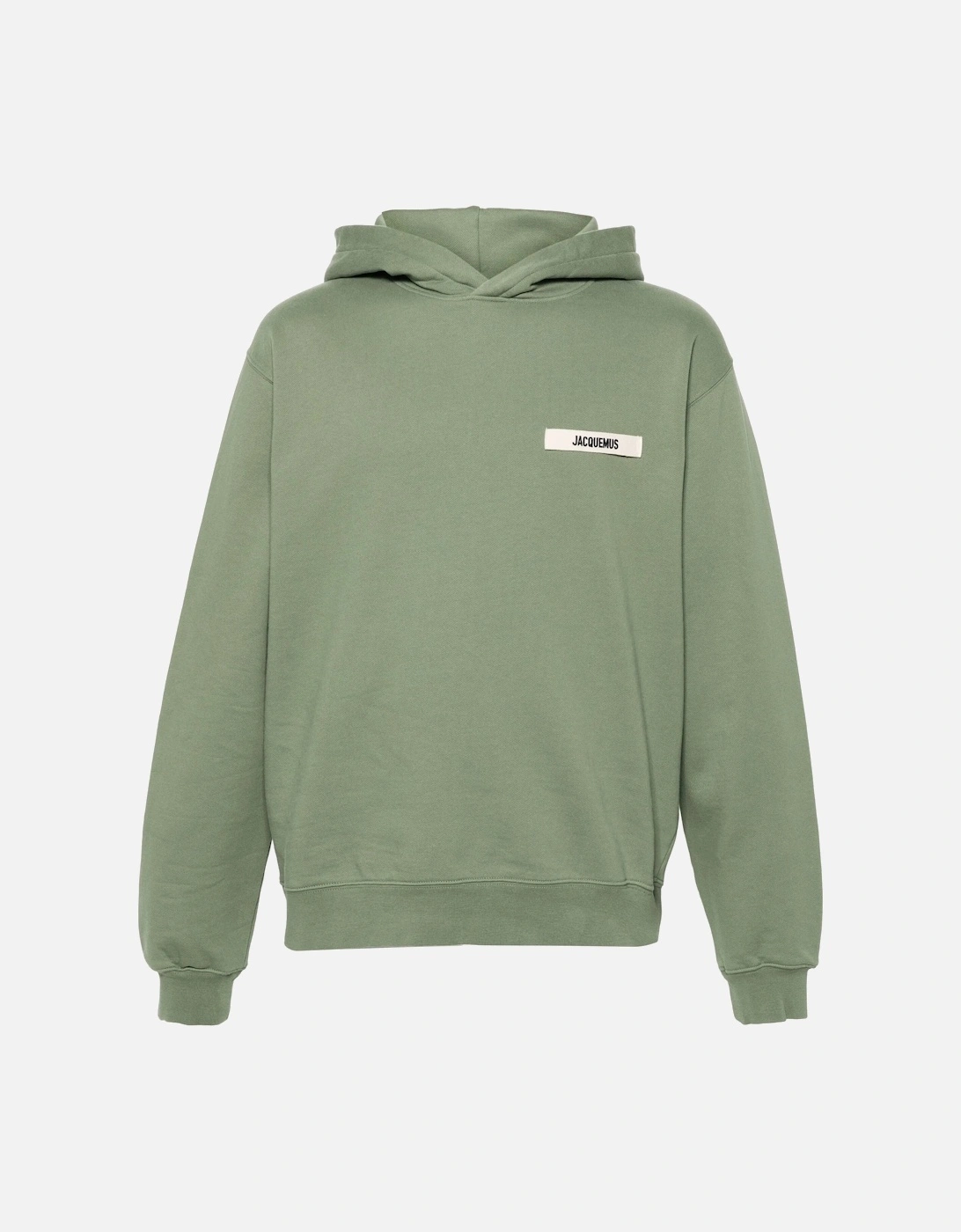 Jacquemus Men's Green The Gros Grain Hoodie - Size: 38