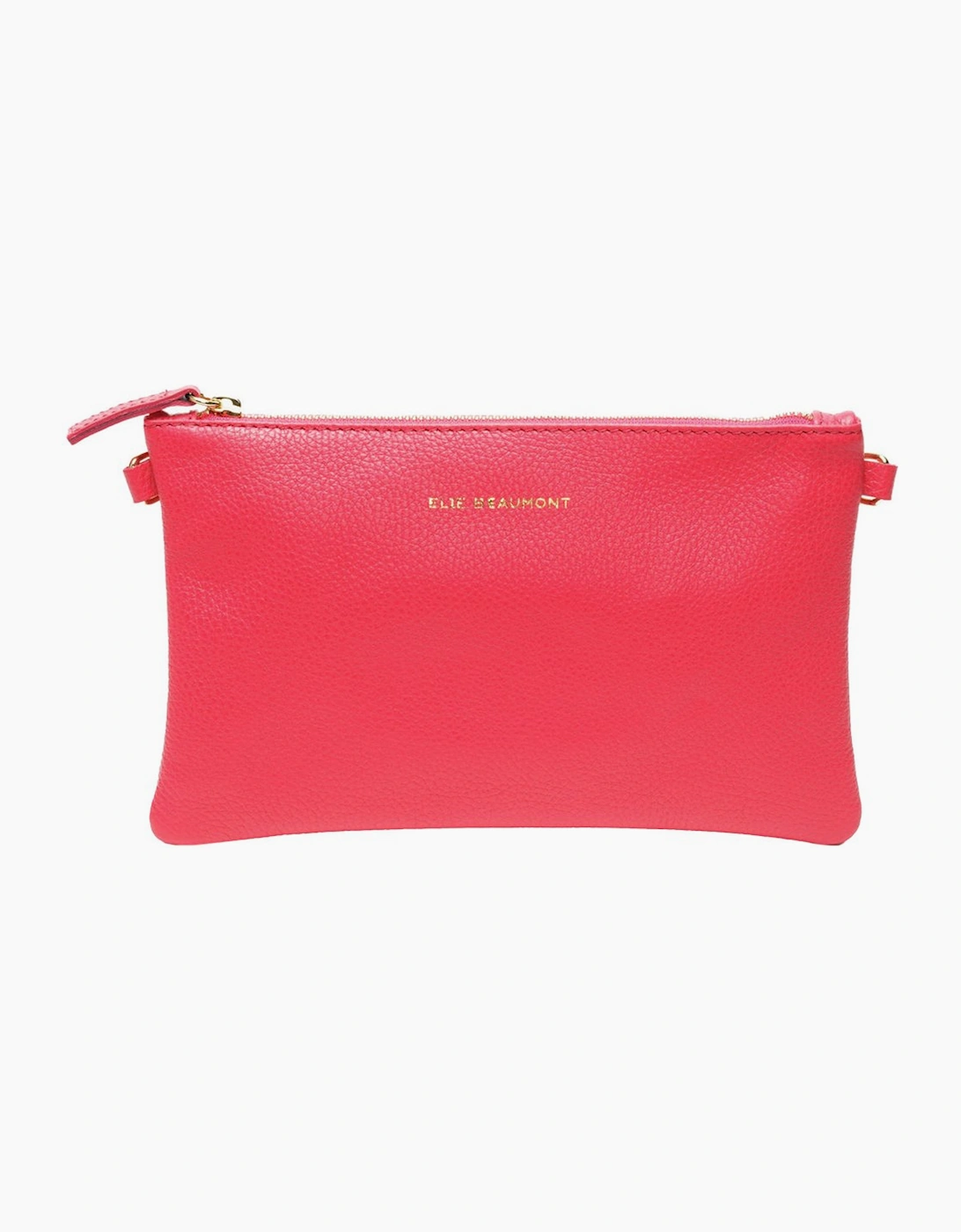 Elie Beaumont Women's Red Pouch Bag Messenger Handbag - Size: One Size