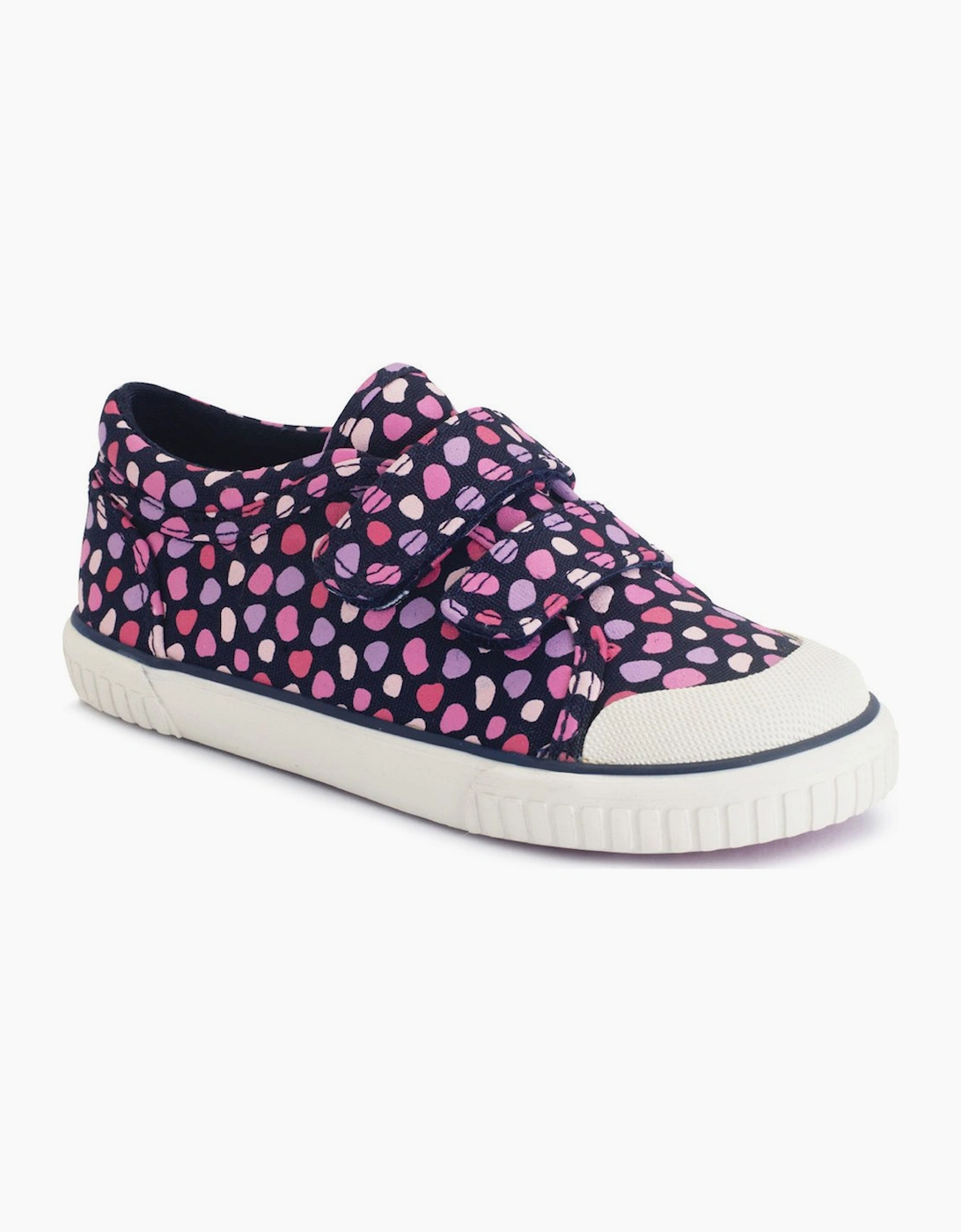 Start-Rite Girl's Kicks Girls Infant Canvas Shoes - Navy Pink Canvas - Size: 8.5/F (Standard)