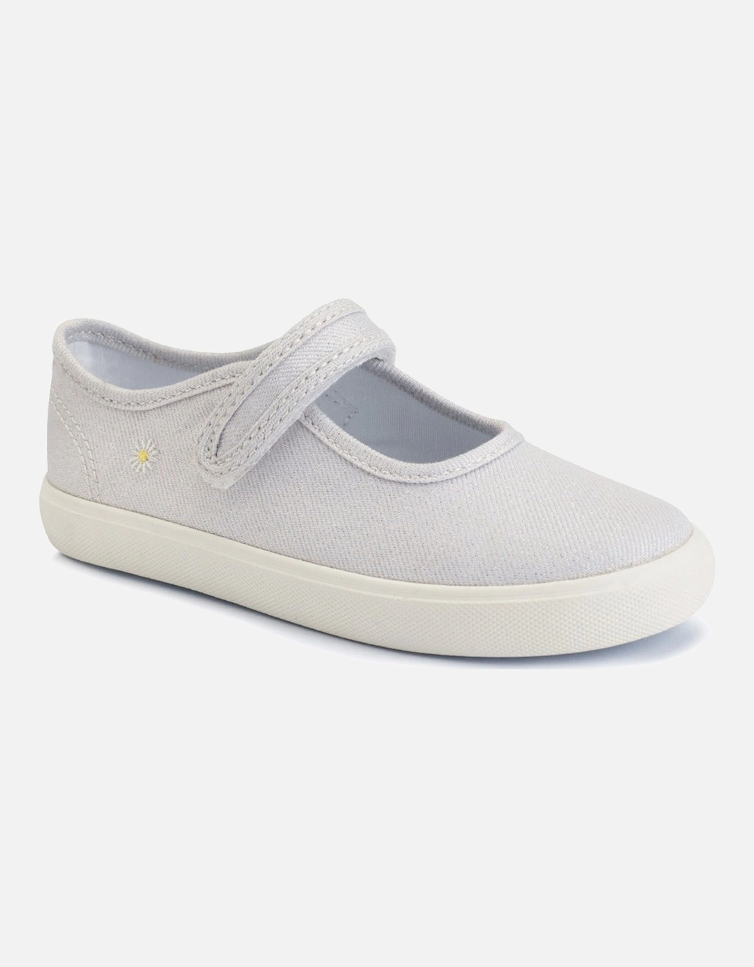 Start-Rite Girls Grey 'S Lemonade Infant Canvas Shoes - Size: 8.5/F (Standard) Kids