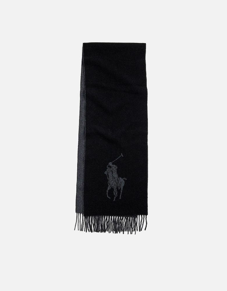 Pony Player Wool-Blend Knit Scarf