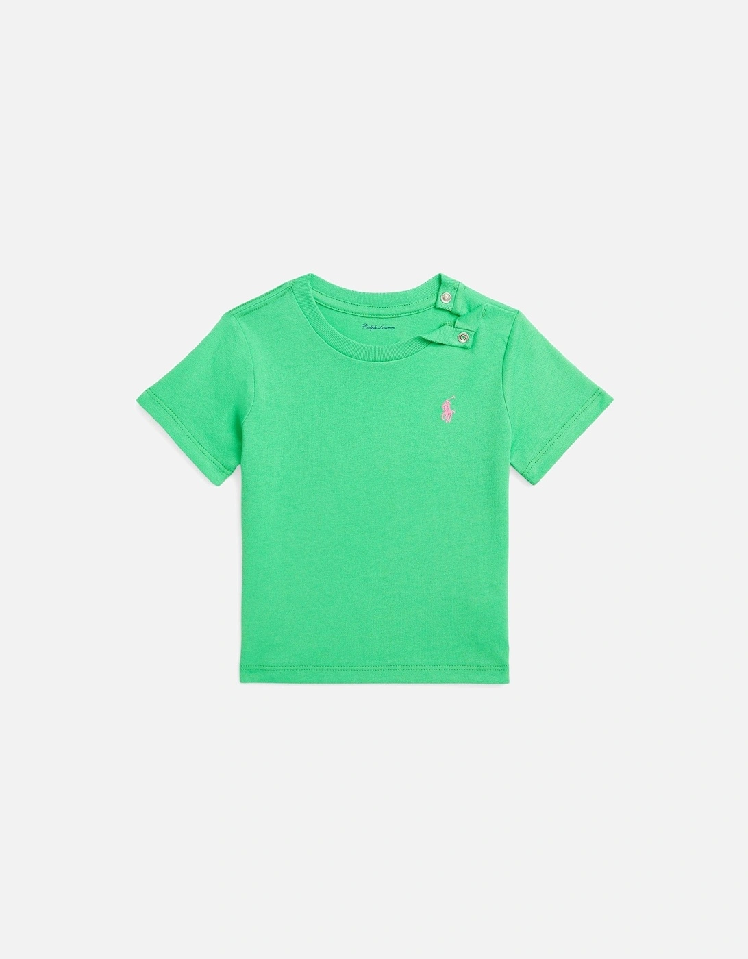 Baby Boys Short Sleeve T-Shirt - Green, 3 of 2
