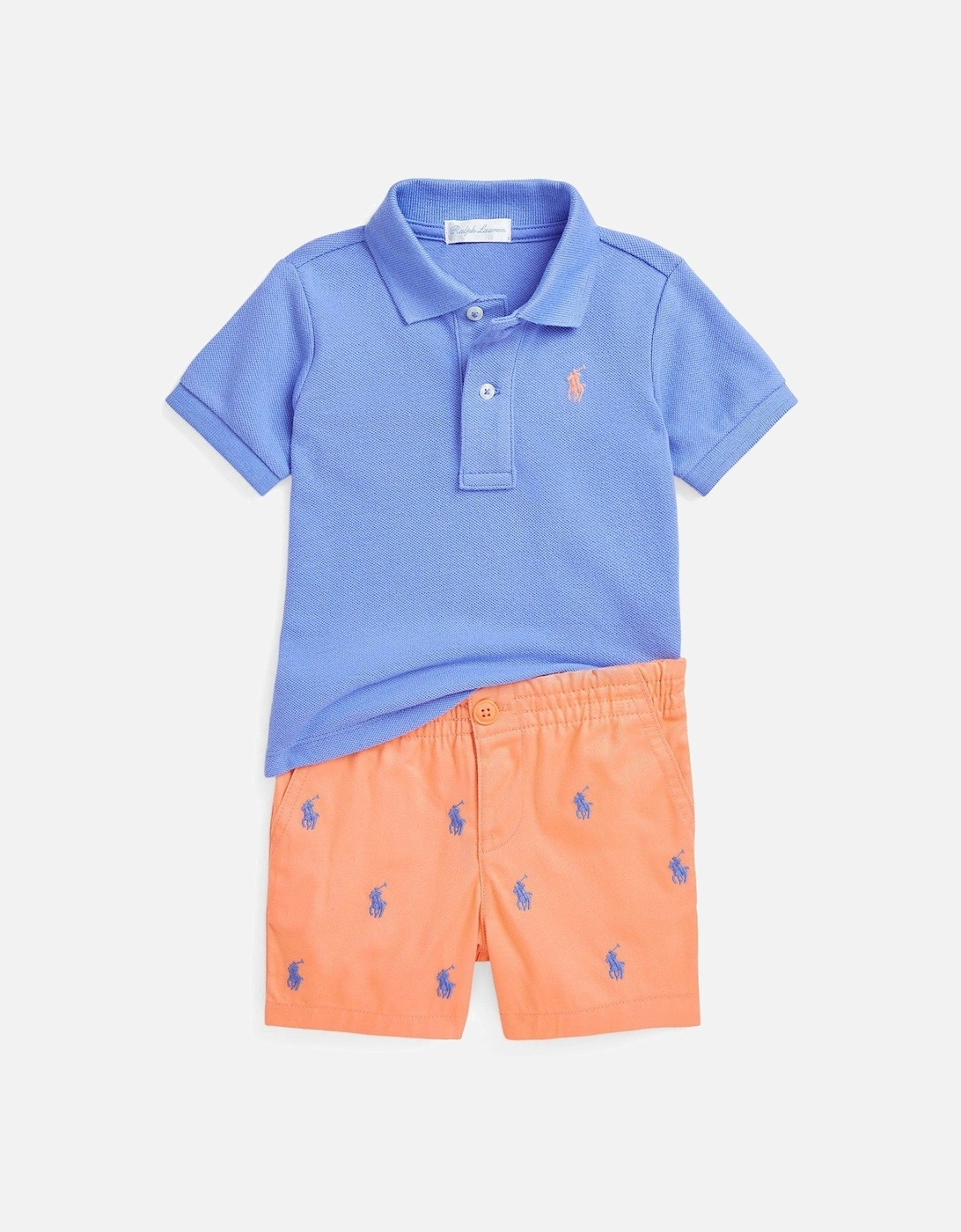 Baby Boys Shirt And Short Set - Multi, 4 of 3