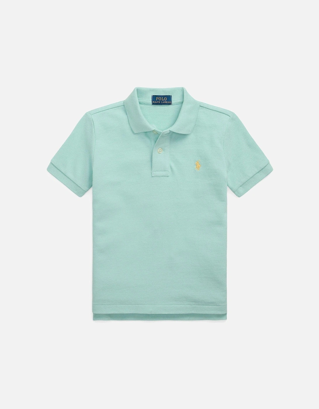 Boys Short Sleeve Polo Shirt - Light Blue, 3 of 2