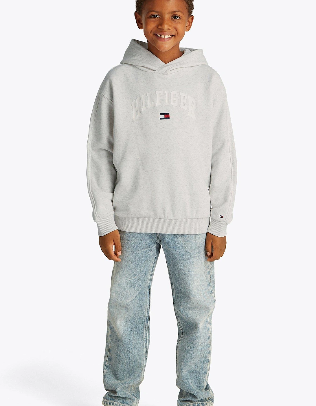 Boys Varsity Hoodie - Grey, 2 of 1