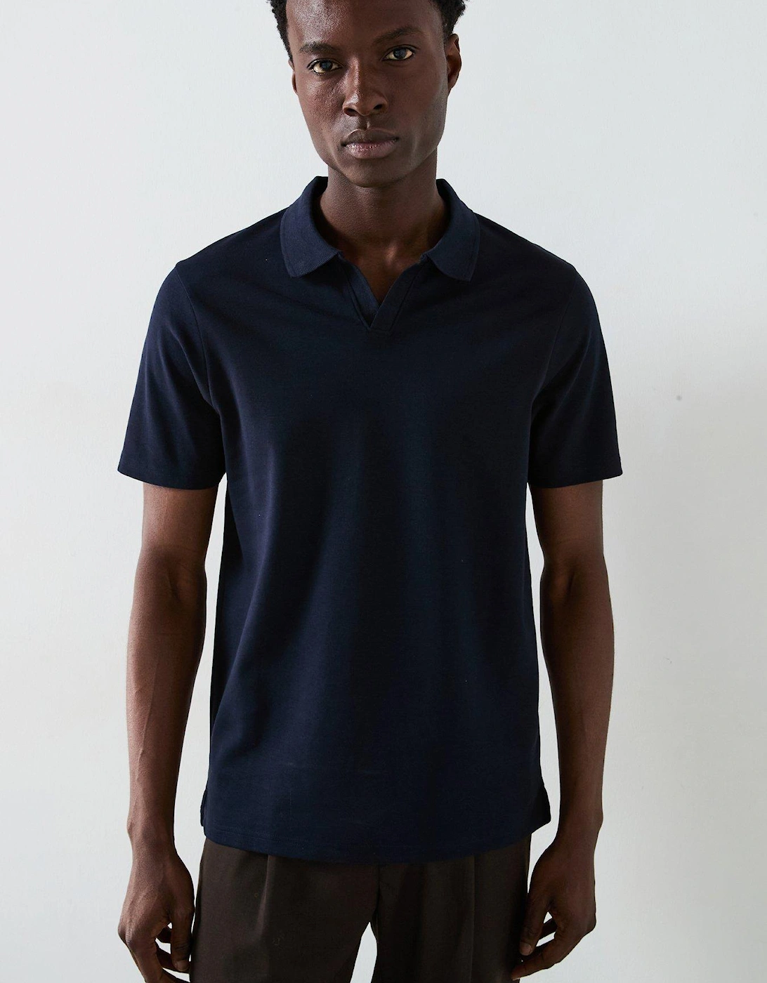 Interlock Notch Polo - Navy, 7 of 6