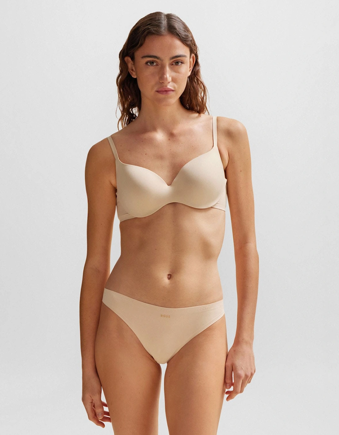 Hugo Boss Women's Underwire Bra - Cream - Size: 32B