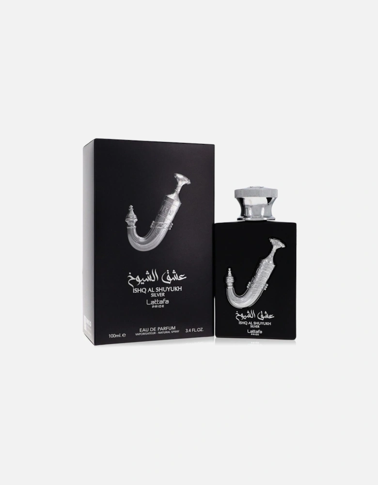 Pride Ishq Al Shuyukh Silver by Eau De Parfum Spray (Unisex) 3.4 oz