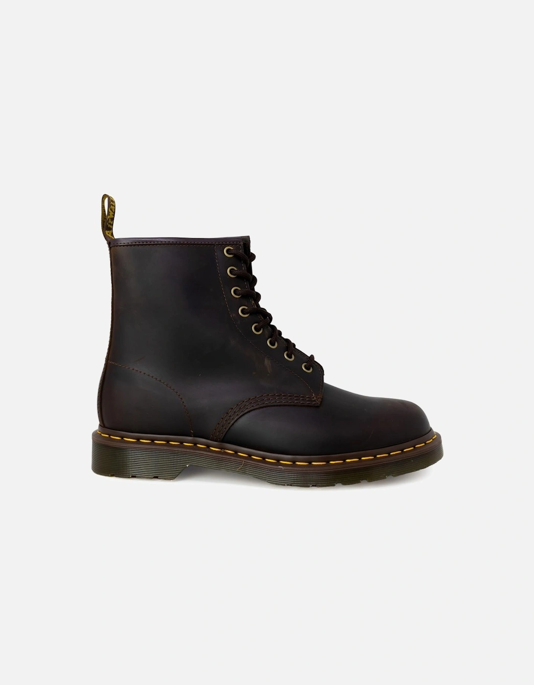 1460 8Eye Boots Brown Leather Women, 4 of 3