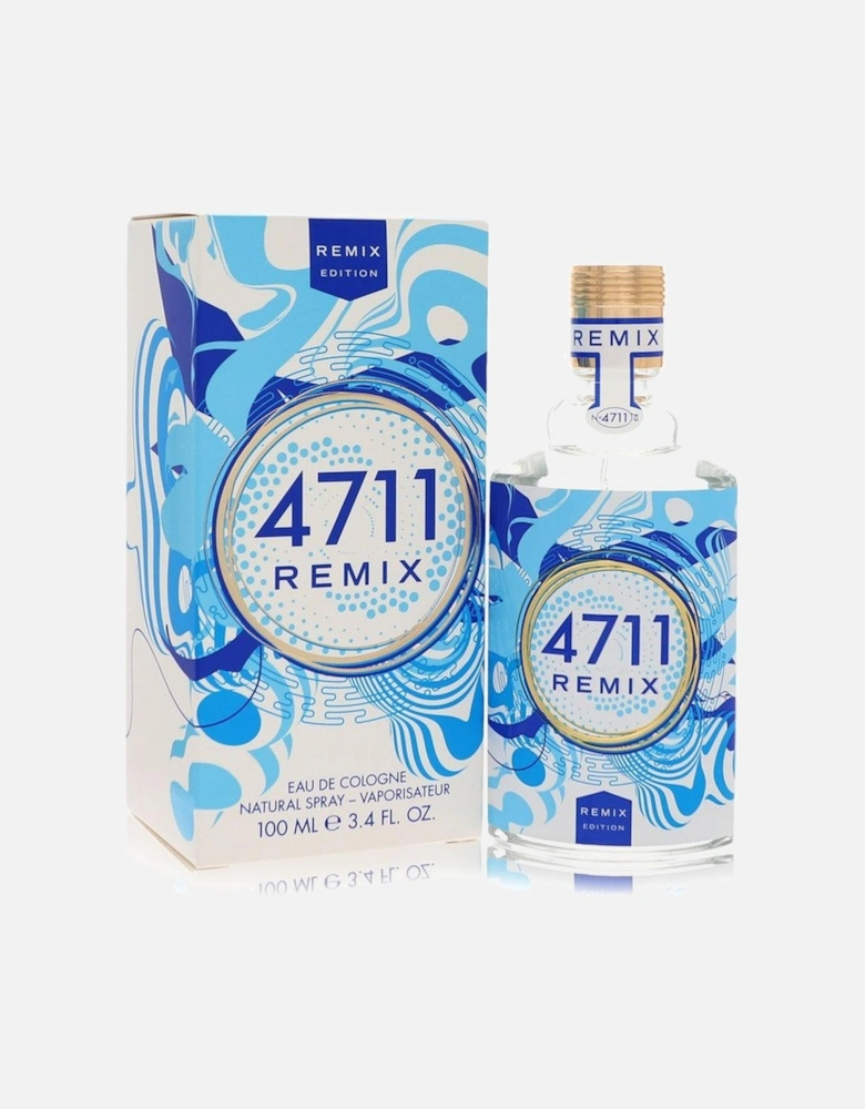 Remix Sparkling Island by Eau De Cologne Spray (Unisex) 3.4 oz for