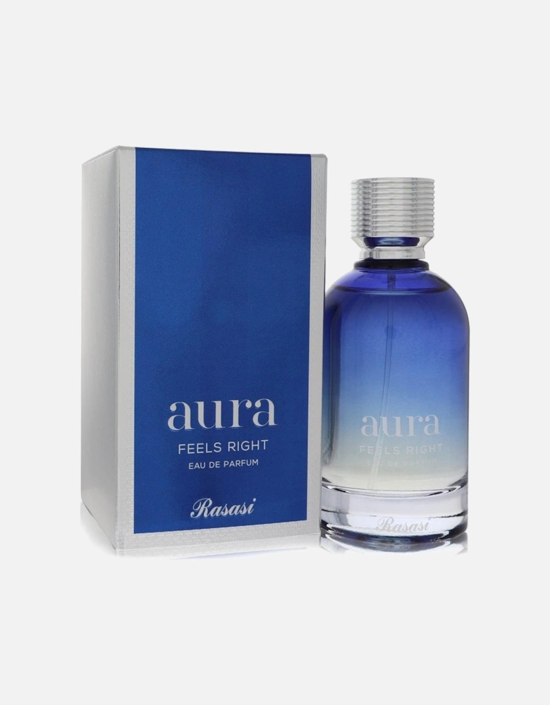 Aura Feels Right by Eau De Parfum Spray (Unisex) 3.3 oz for Men -