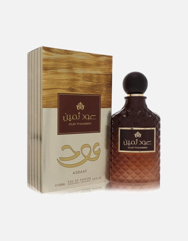 Asdaaf Oud Thameen by Eau De Parfum Spray (Unisex) 3.4 oz for Men -