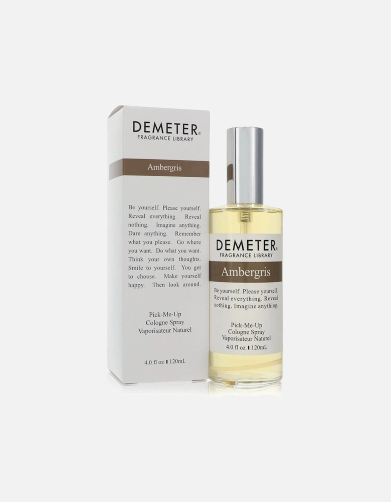Ambergris by Pick Me Up Cologne Spray (Unisex) 4 oz for Men - Amber