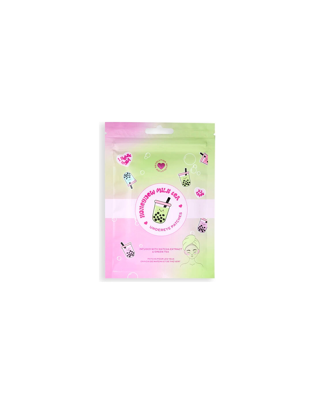 I Heart Bubble Tea Honeydew Milk Tea Undereye Patches, 2 of 1