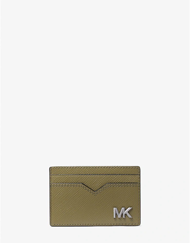 Edison Saffiano Leather Card Case