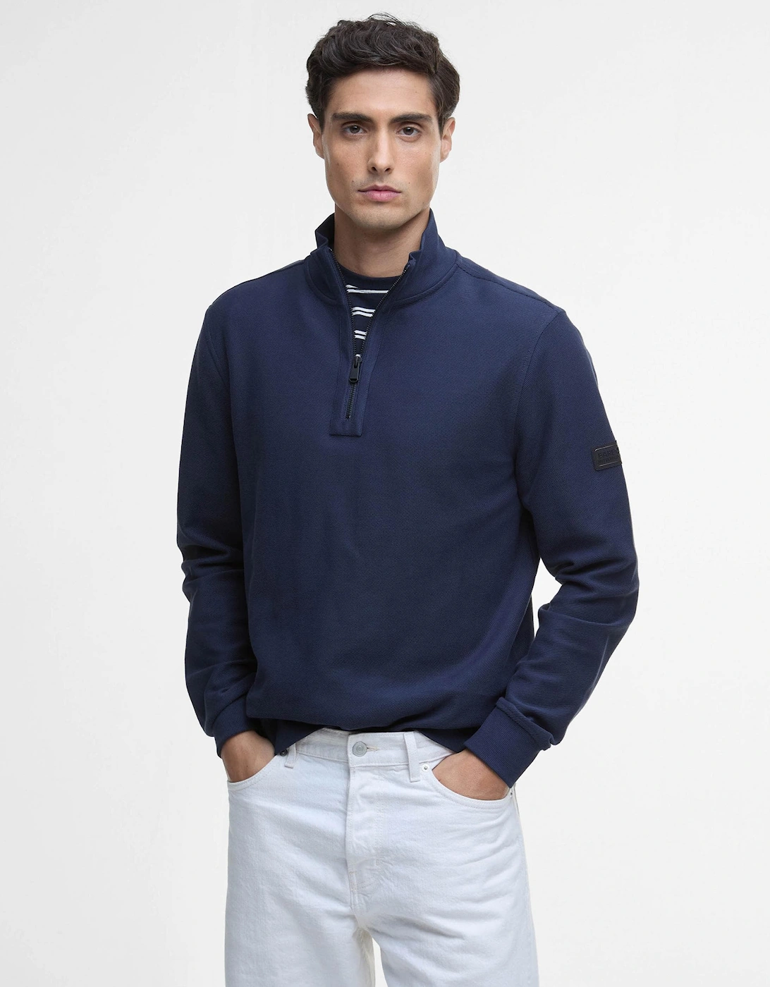 Samuel Mens Funnel Neck Sweatshirt, 8 of 7