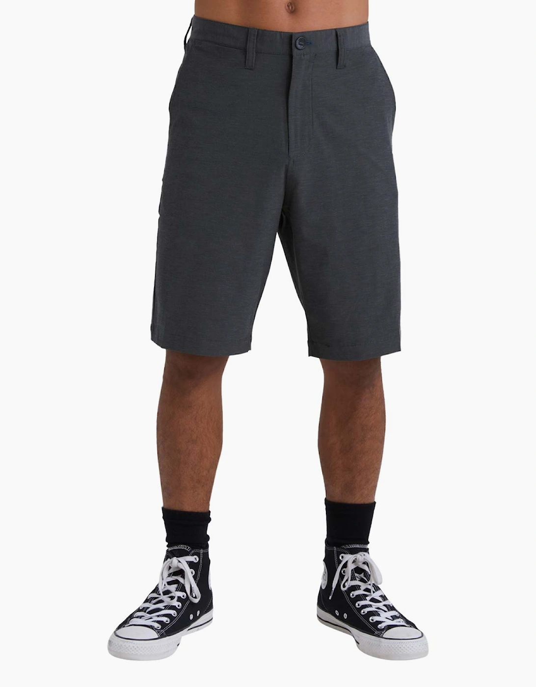 Billabong Men's Grey Crossfire Chino Shorts - Size: 30