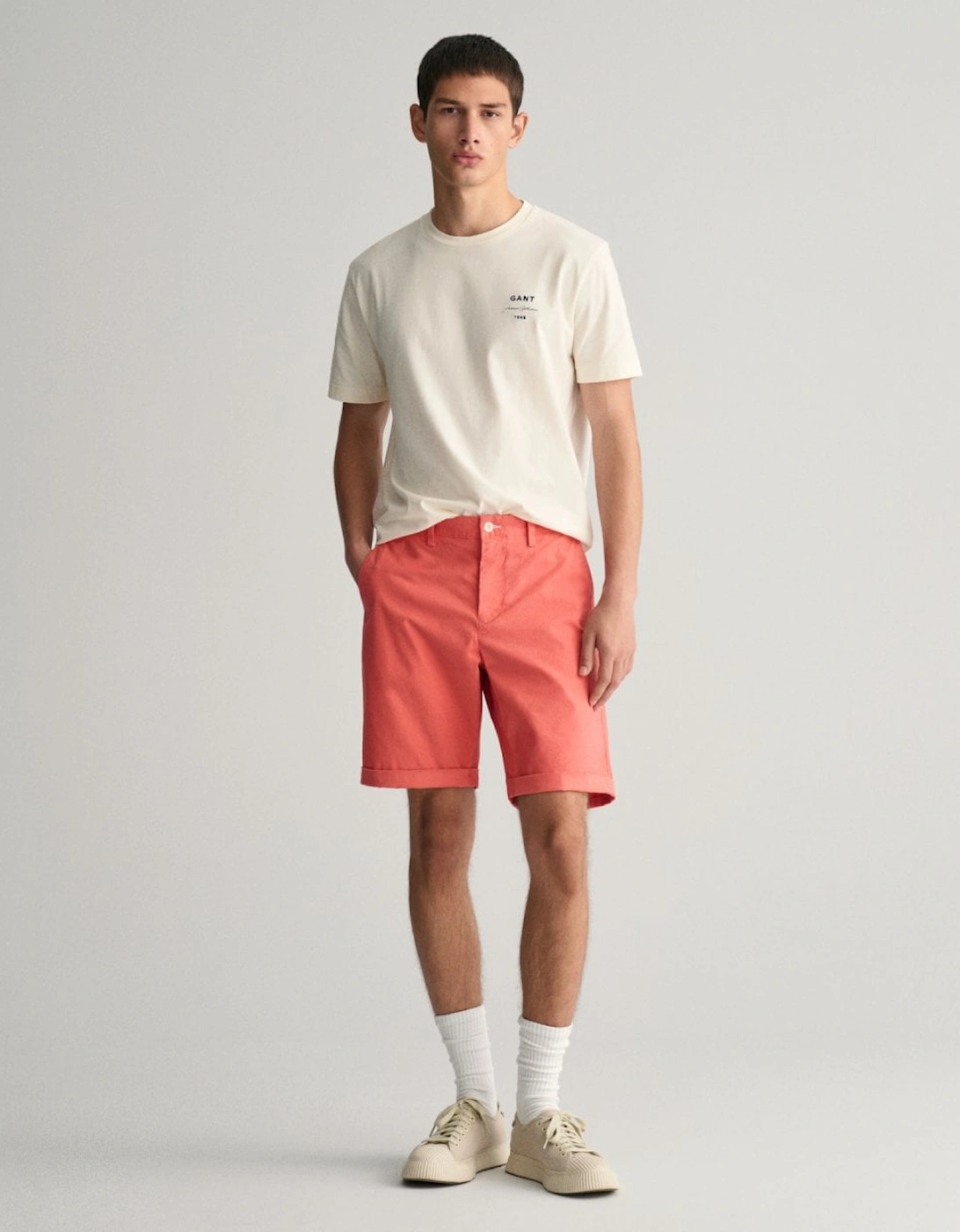 Mens Regular Sunfaded Shorts, 4 of 3