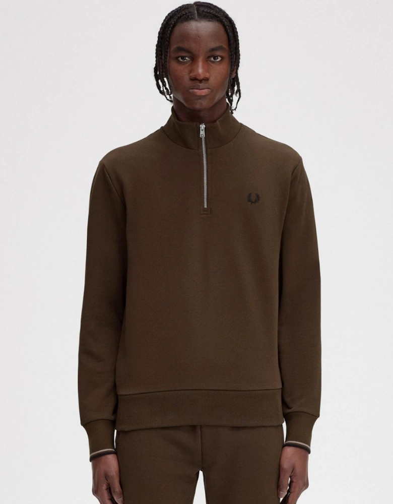 Mens Half Zip Sweatshirt