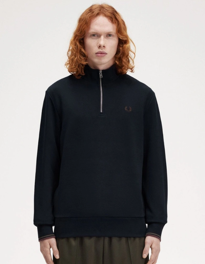 Mens Half Zip Sweatshirt