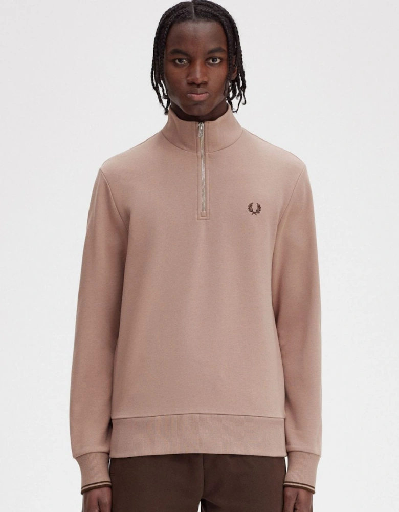 Mens Half Zip Sweatshirt