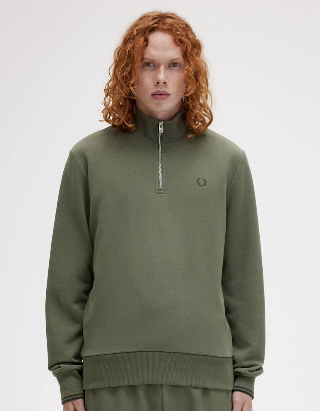 Mens Half Zip Sweatshirt