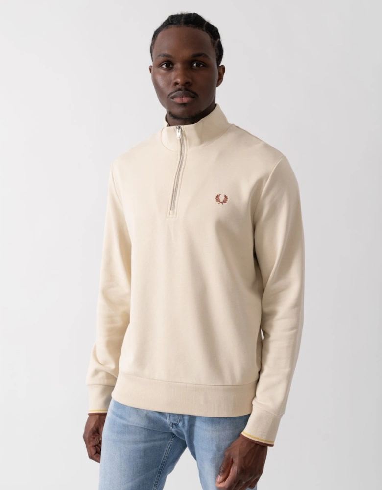Mens Half Zip Sweatshirt