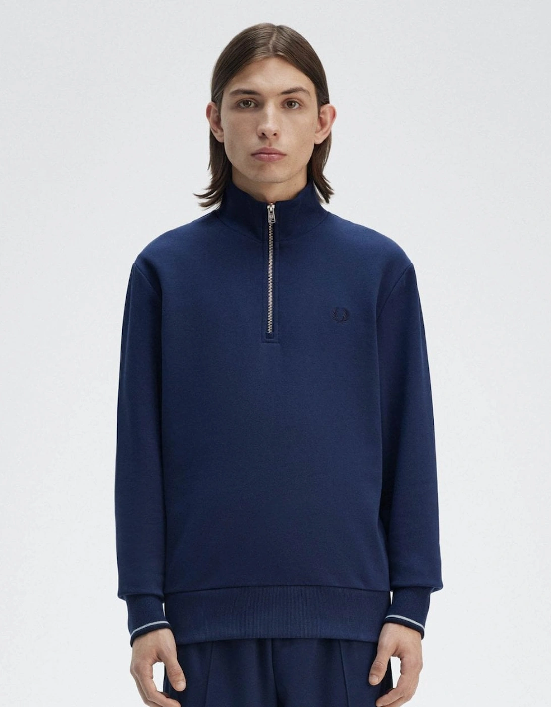 Mens Half Zip Sweatshirt, 22 of 21