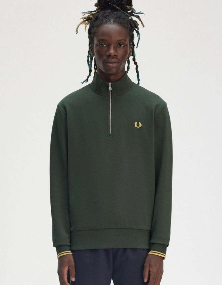 Mens Half Zip Sweatshirt