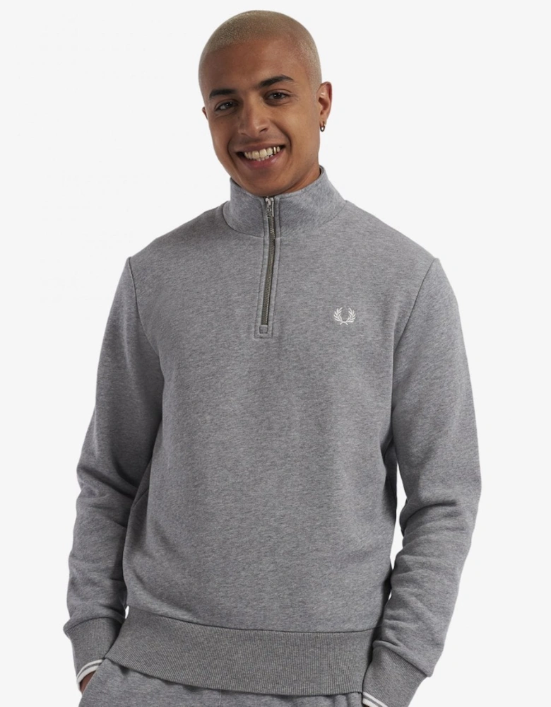 Mens Half Zip Sweatshirt